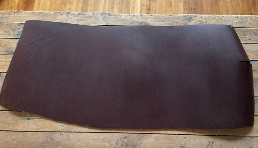 Brown Dressed Flap Bend (Pig Print)